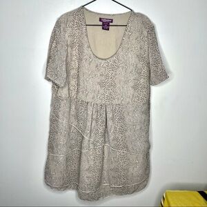 Taillissime Layer Babydoll Tunic Womens 22W